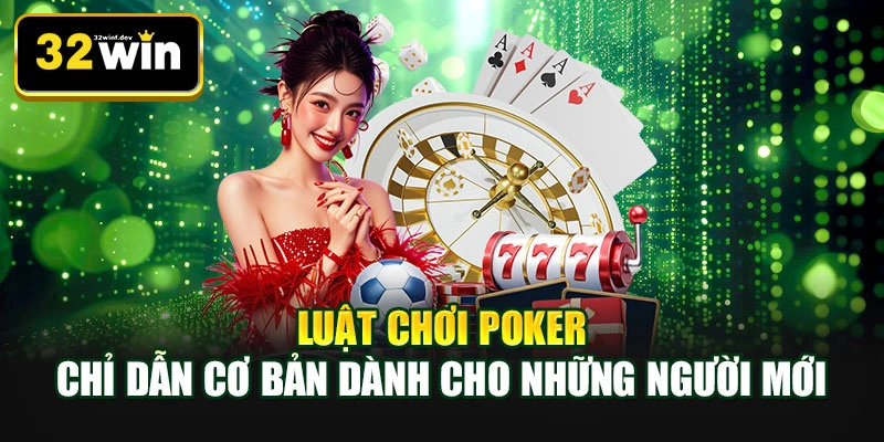 Luật chơi poker
